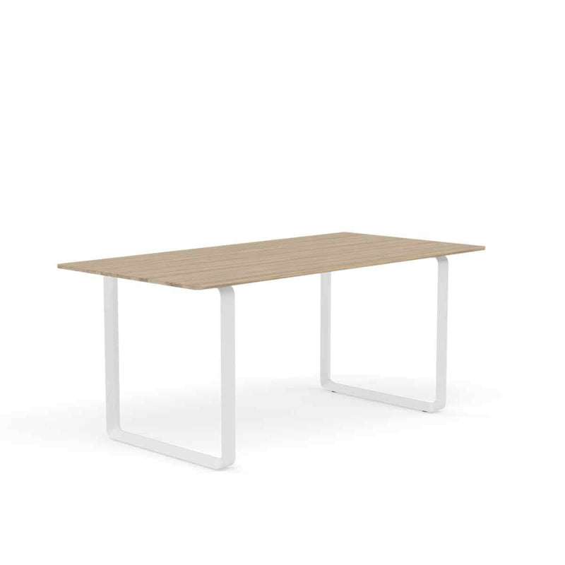 MUUTO 70/70 Table, 170 x 85 cm Solid Oak / White