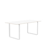 MUUTO 70/70 Table, 170 x 85 cm White Laminate / Plywood / White