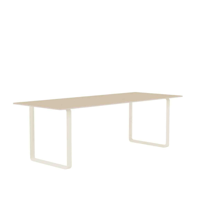 MUUTO 70/70 Table, 225 x 90 cm Oak Veneer / Plywood / Sand