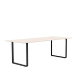 MUUTO 70/70 Table, 225 x 90 cm Sand Laminate / Plywood / Black
