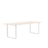 MUUTO 70/70 Table, 225 x 90 cm Sand Laminate / Plywood / White