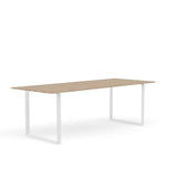 MUUTO 70/70 Table, 225 x 90 cm Solid Oak / White
