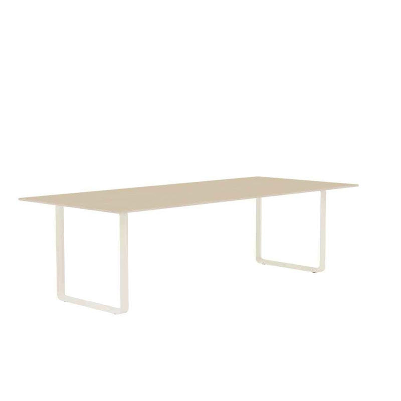 MUUTO 70/70 Table, 255 x 108 cm Oak Veneer / Plywood / Sand