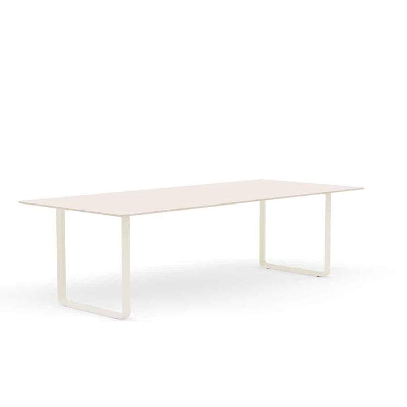 MUUTO 70/70 Table, 255 x 108 cm Sand Laminate / Plywood / Sand