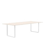 MUUTO 70/70 Table, 255 x 108 cm Sand Laminate / Plywood / White