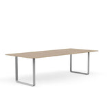 MUUTO 70/70 Table, 255 x 108 cm Solid Oak / Grey