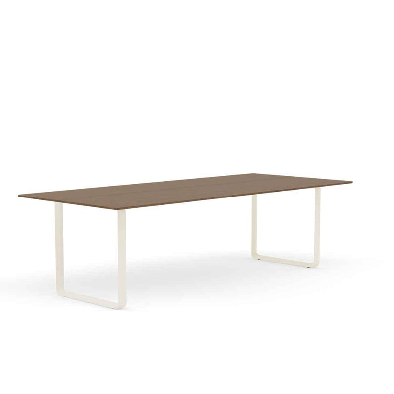 MUUTO 70/70 Table, 255 x 108 cm Solid Smoked Oak / Sand