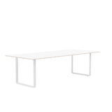 MUUTO 70/70 Table, 255 x 108 cm White Laminate / Plywood / White