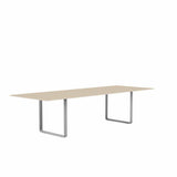 MUUTO 70/70 Table, 295 x 108 cm Oak Veneer / Plywood / Grey