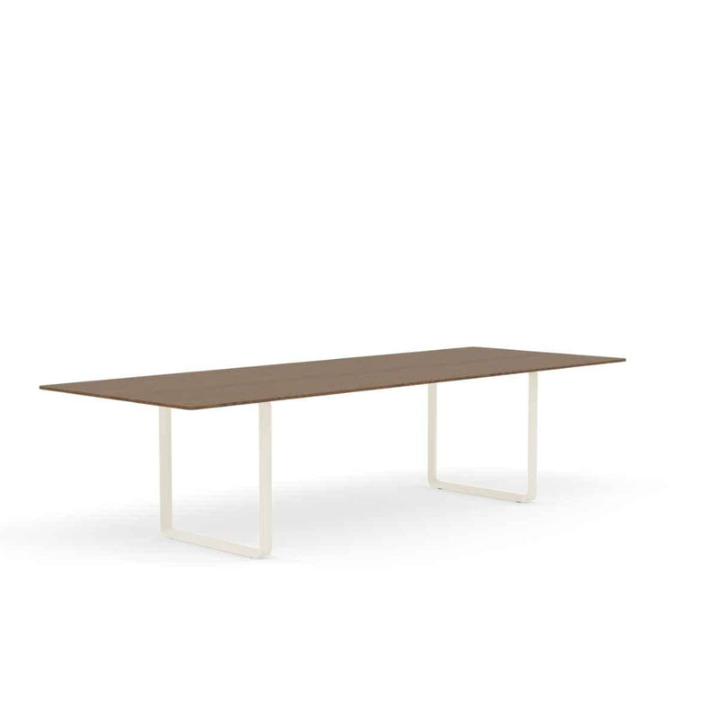 MUUTO 70/70 Table, 295 x 108 cm Solid Smoked Oak / Sand