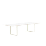 MUUTO 70/70 Table, 295 x 108 cm White Laminate / Plywood / Sand