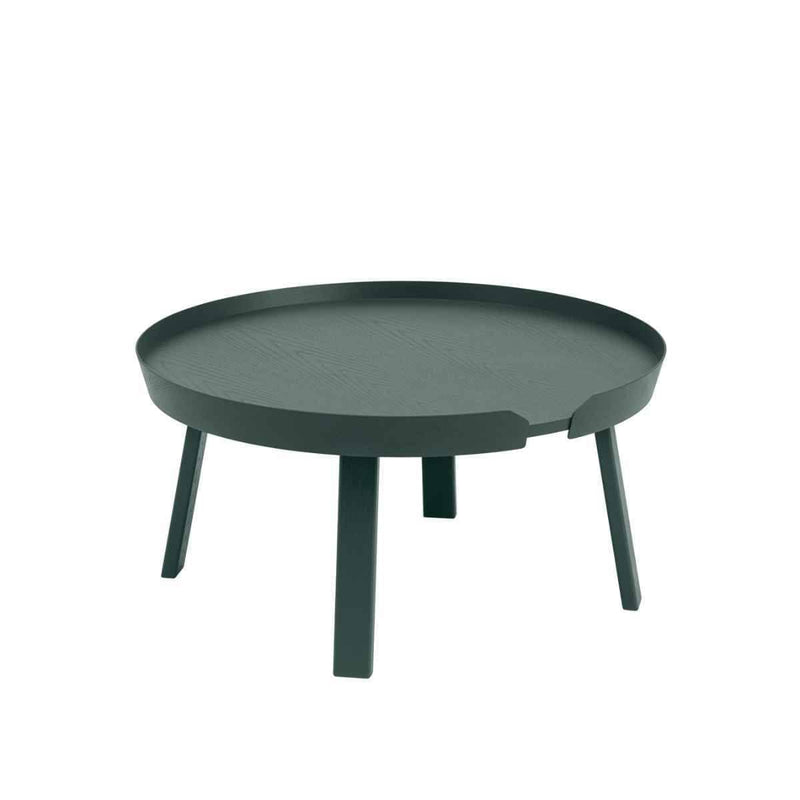 MUUTO AROUND Coffee Table Salontafel, large Dark Green