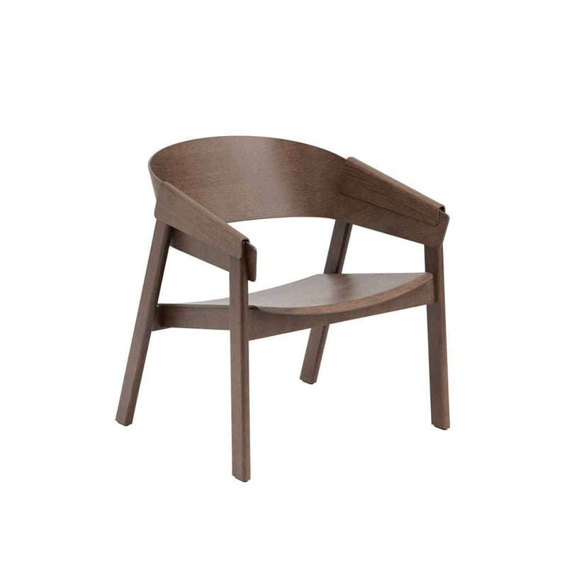 MUUTO COVER Lounge Chair Stained Dark Brown
