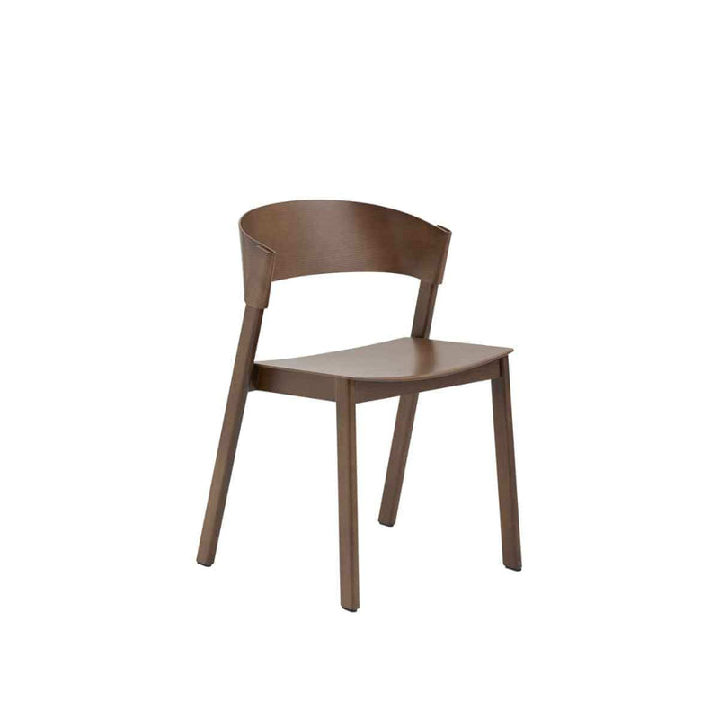 MUUTO COVER Side Chair Stained Dark Brown