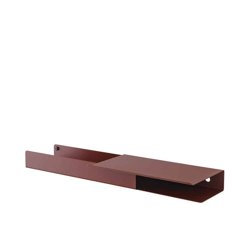 MUUTO FOLDED Platform Shelves Deep Red