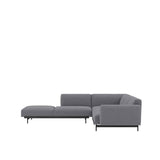 MUUTO IN SITU Modular Corner Sofa configuraties Configuratie 2 / Ocean 80 / Black