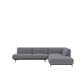 MUUTO IN SITU Modular Corner Sofa configuraties Configuratie 4 / Ocean 80 / Black