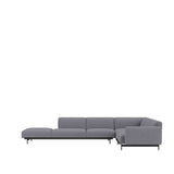 MUUTO IN SITU Modular Corner Sofa configuraties Configuratie 6 / Ocean 80 / Black