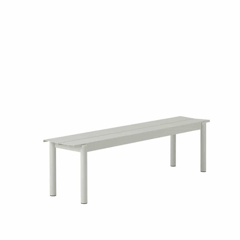 MUUTO LINEAR Steel Bench 170 x 34 cm / Grey