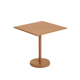 MUUTO LINEAR Steel Café Table, Square 70 x 70 cm, H 73 cm