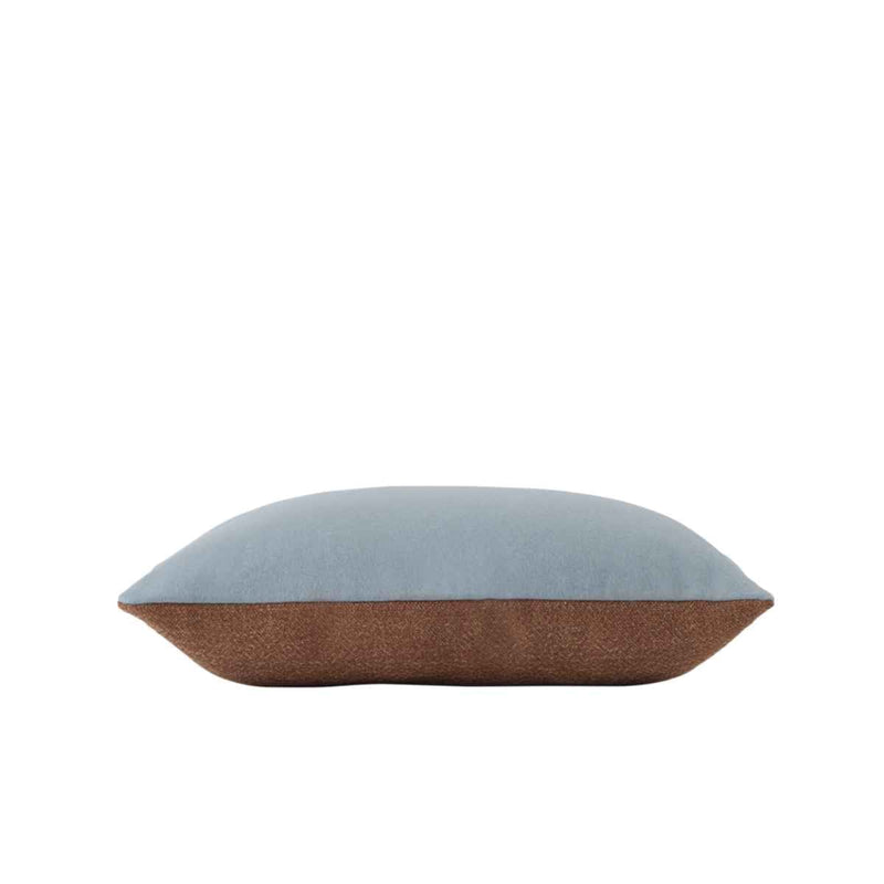 MUUTO Mingle Cushion Copper Brown / Light Blue