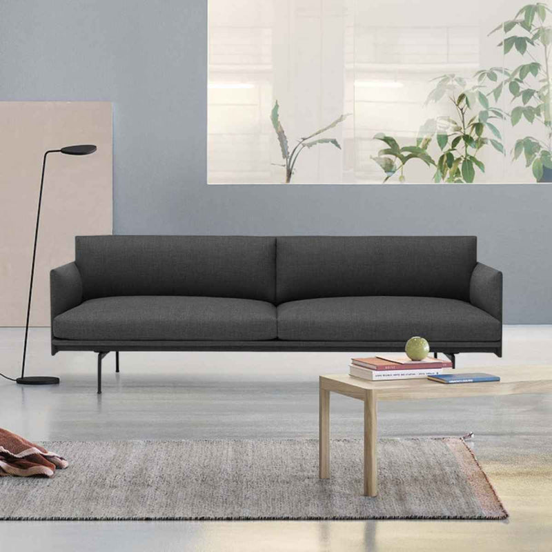 MUUTO OUTLINE Sofa 3-zit