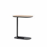 MUUTO RELATE Side Table, hoogte 60,5 cm Oak Veneer/Black
