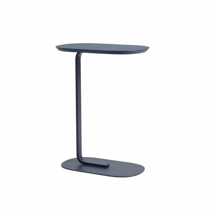 MUUTO RELATE Side Table, hoogte 73,5 cm Blue-Grey