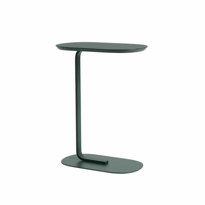 MUUTO RELATE Side Table, hoogte 73,5 cm Dark Green