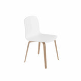 MUUTO Visu Chair wood base White/Oak