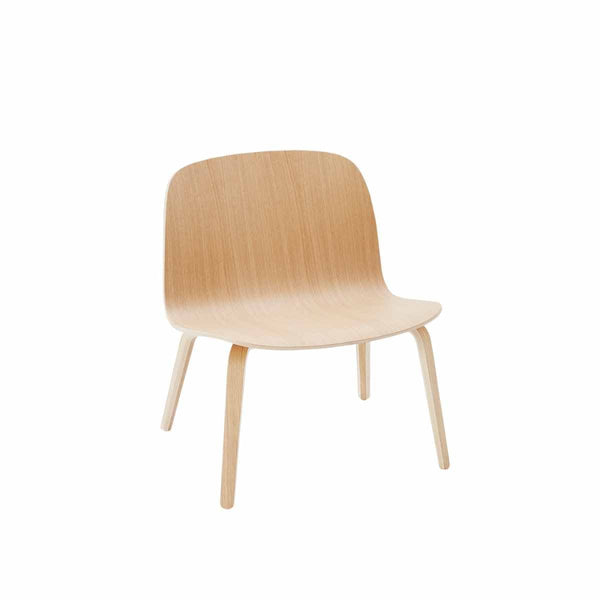 MUUTO Visu Lounge Chair wood base Oak