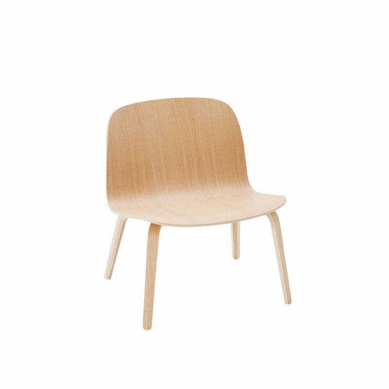 MUUTO Visu Lounge Chair wood base Oak