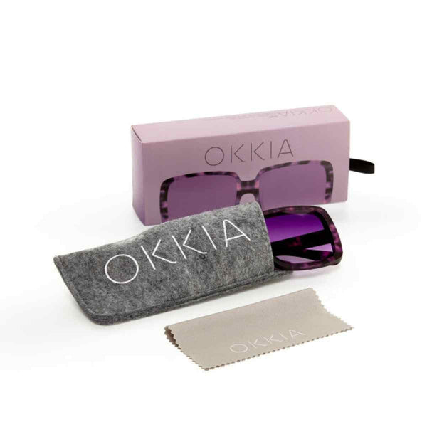 Okkia ALESSIA Zonnebril, Rose Havana