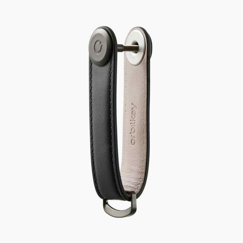 Orbitkey LEATHER Sleutelhanger Black