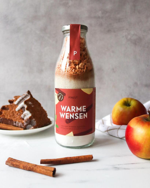 Pineut Appel-kaneel cake mix, Speciale editie 'Warme Wensen'