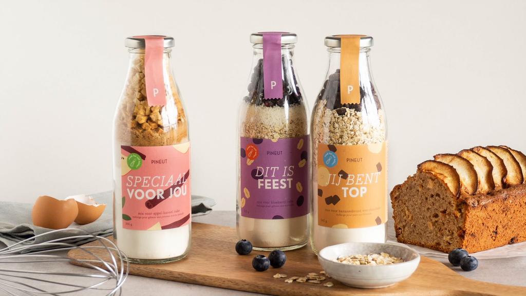 Pineut | DIY Cake mix 'Jij bent top', Bananenbrood