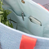 Remember Shopper bag, Lichtblauw | Koraal
