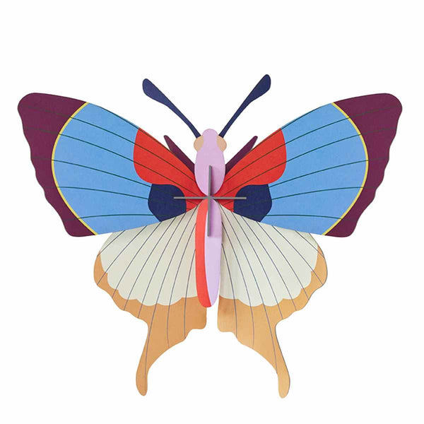 Studio Roof WALL ART Big Insects - Plum Fringe Butterfly