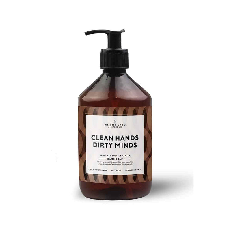 The Gift Label Handzeep 500ml, Clean Hands Dirty Minds