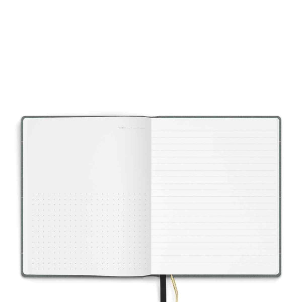 Tine+Mia Luxe notebook A6, Forest green